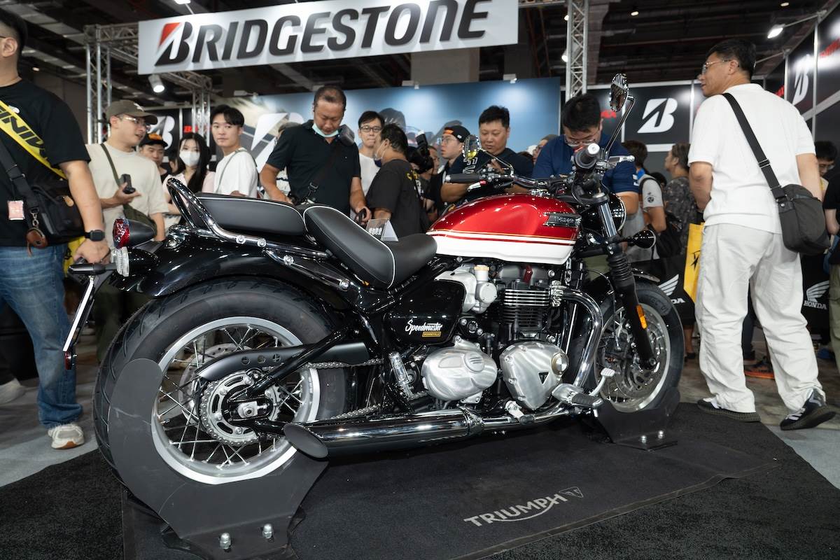 Triumph Speedmaster。（圖／林昱丞攝影）