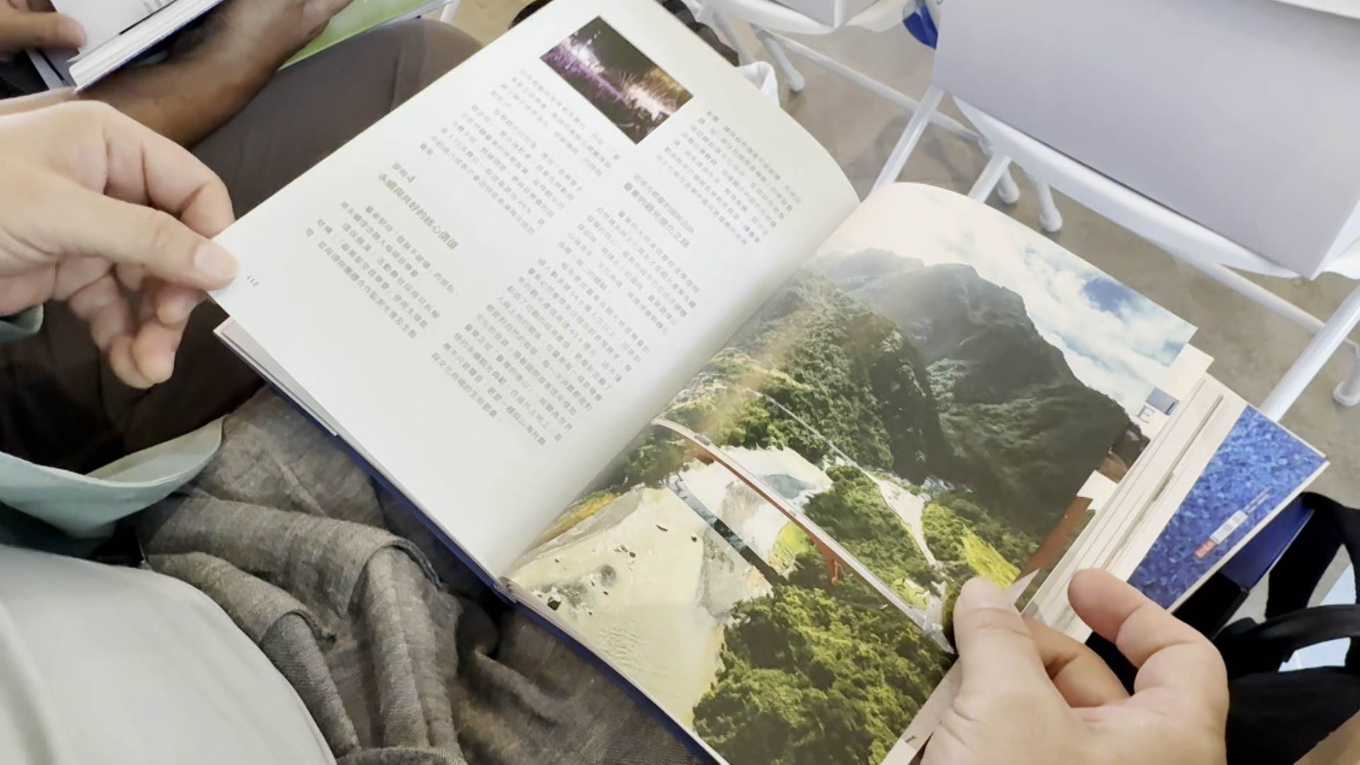 饒慶鈴表示，《我的臺東藍圖》不只是施政紀錄，更希望為臺東留下未來想像。（圖／東森新聞）