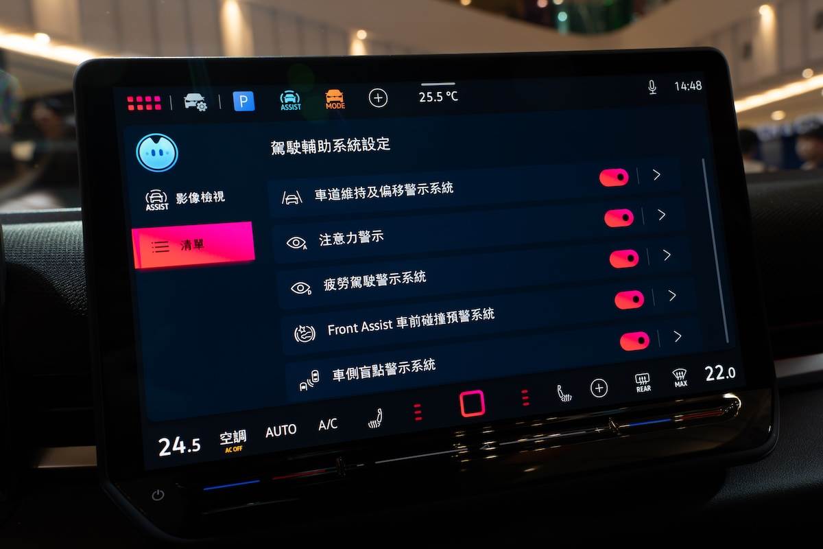 全新T-Roc在主動安全配備上大幅度升級。（圖／林昱丞攝影）