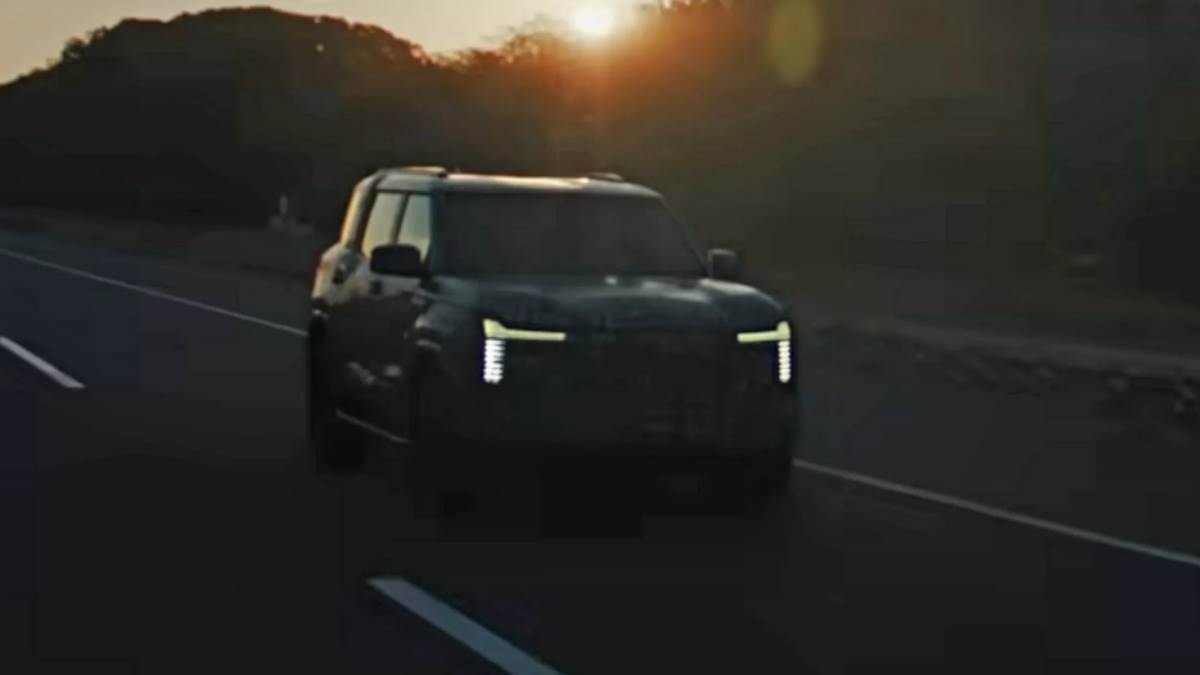 車輛預計將於9月2日進行全球首發,是不少越野休旅車迷期待的一輛車。(圖/三菱提供)
