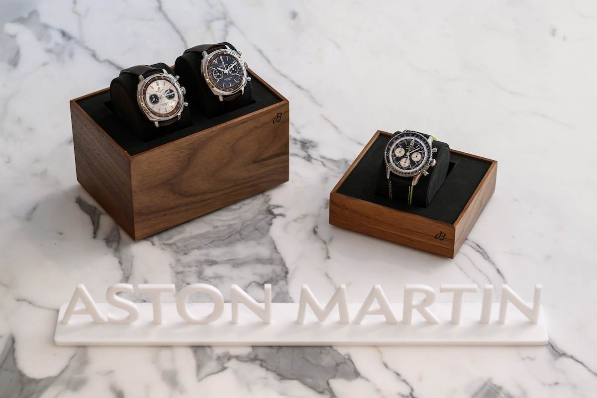 Breitling Top Time B01 Chronograph 41 Tribute to Aston Martin DB5腕錶。（圖／永三提供）