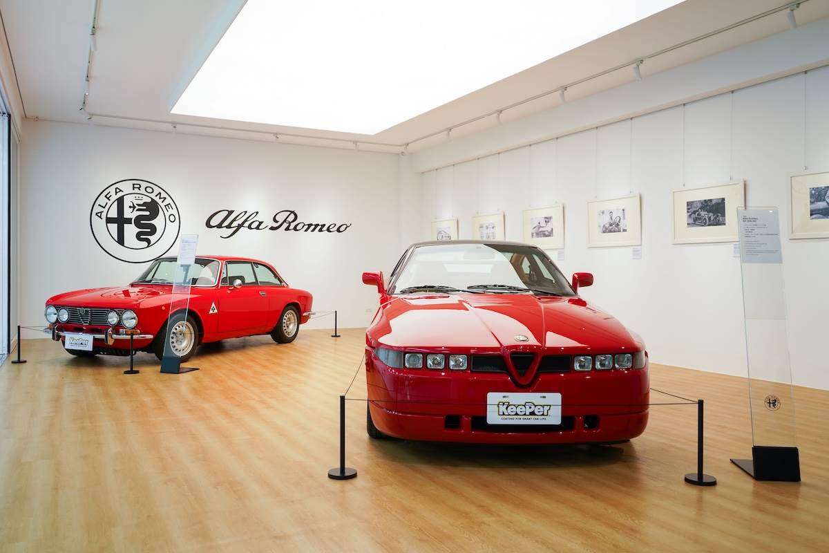 Alfa Romeo品牌與經典車款特展。（圖／捷博提供）