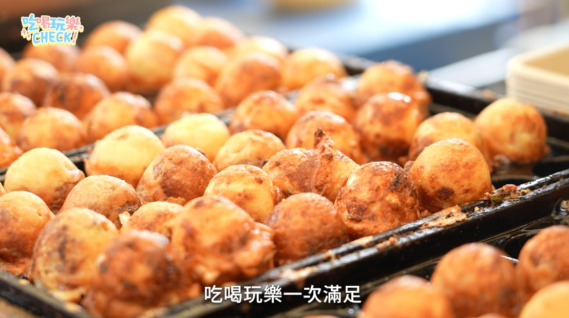 市集人氣美食。(圖/東森新聞)