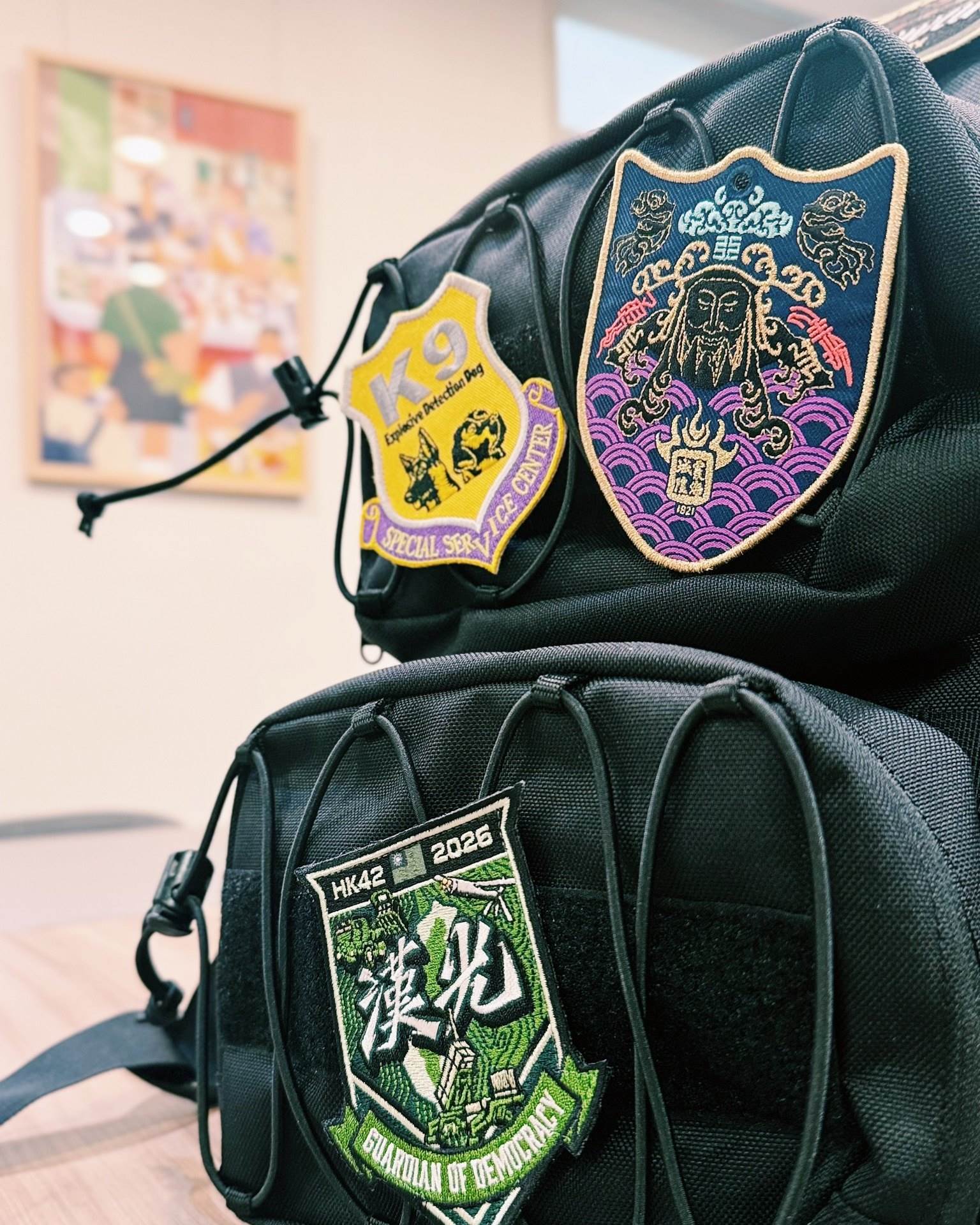 文總X台北霞海城隍廟聯名平安符臂章
