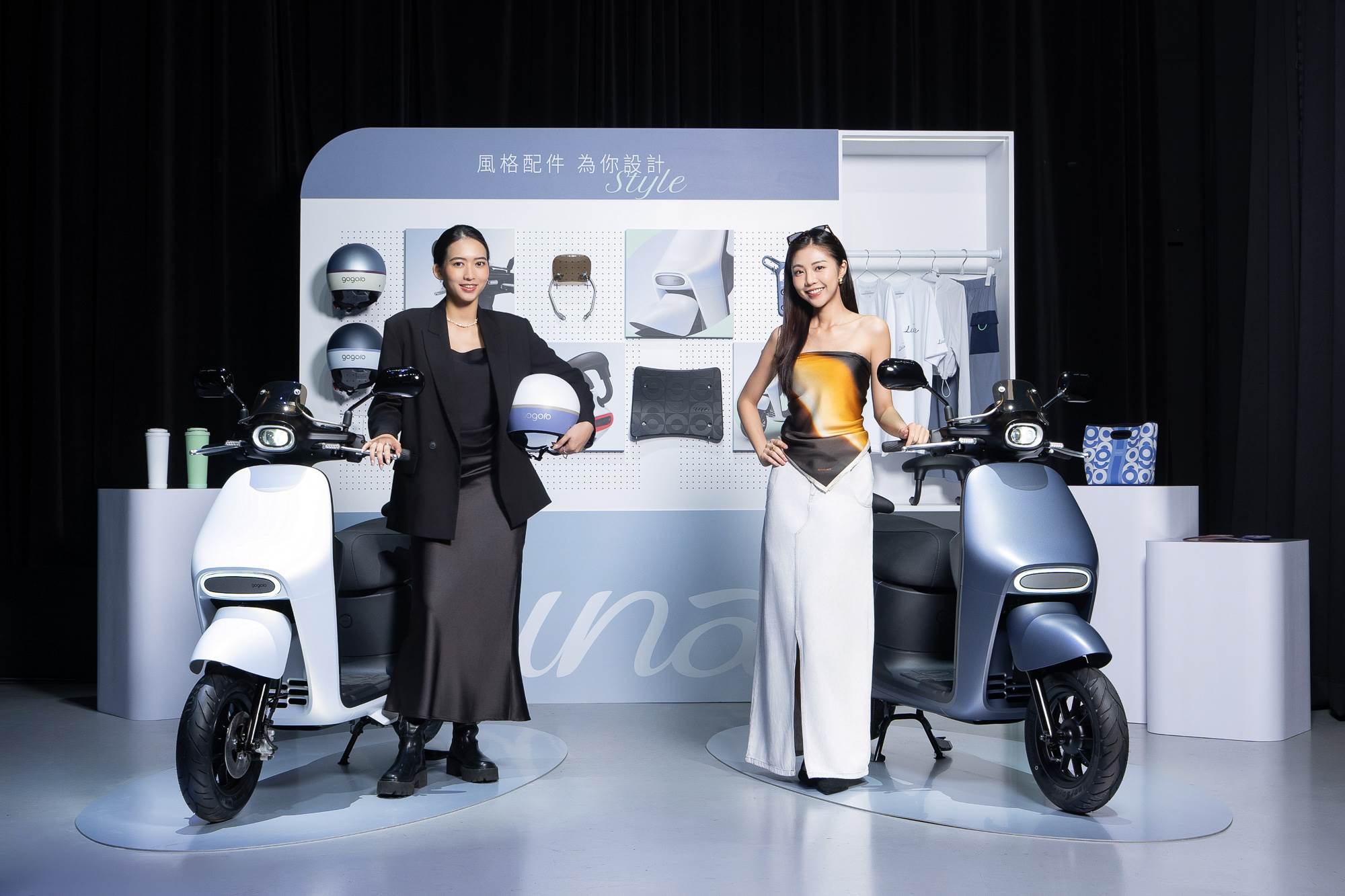 專為女性量身打造的 Gogoro Luna 於六月底接棒登場，同級最輕中柱、寬敞空間與適合多元身型的舒適坐姿備受好評，已熱銷近 2,000 台。(圖／Gogoro提供)