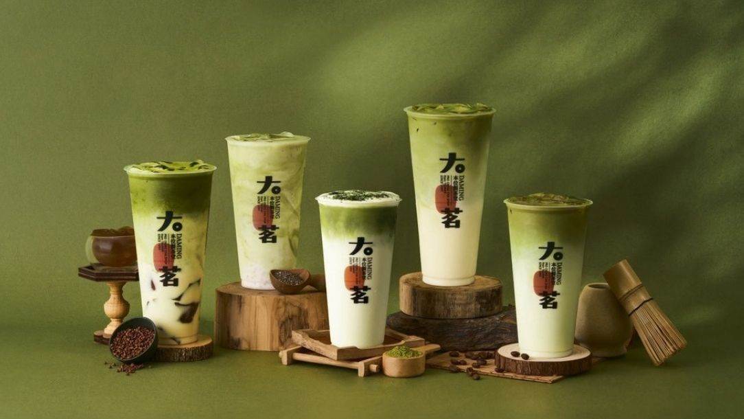 海苔鹹香、蕎麥焙韻、Espresso苦甜，想先喝哪一杯？大茗9月15日一次推出5款抹茶新品。（圖／大茗本位製茶堂提供）