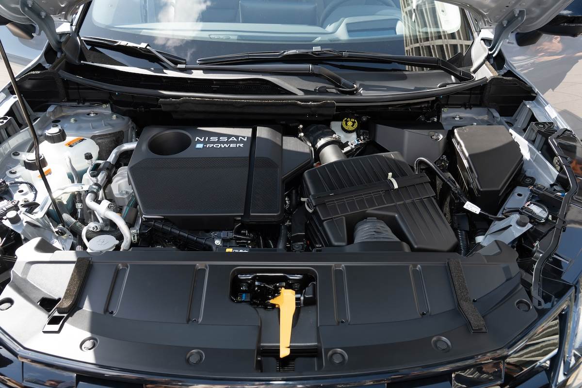 全新e-POWER X-TRAIL採用NISSAN獨家的VC-TURBO可變壓縮比引擎結合e-POWER智能電驅動力系統。（圖／林昱丞攝影）