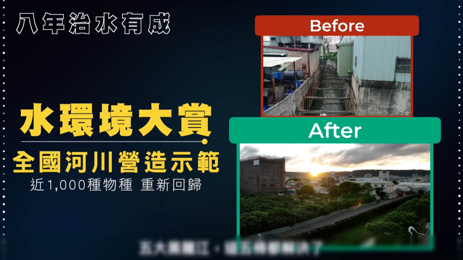 污水下水道持續建設，接管戶數已超過129萬，提升生活環境品質 。（圖／東森新聞）