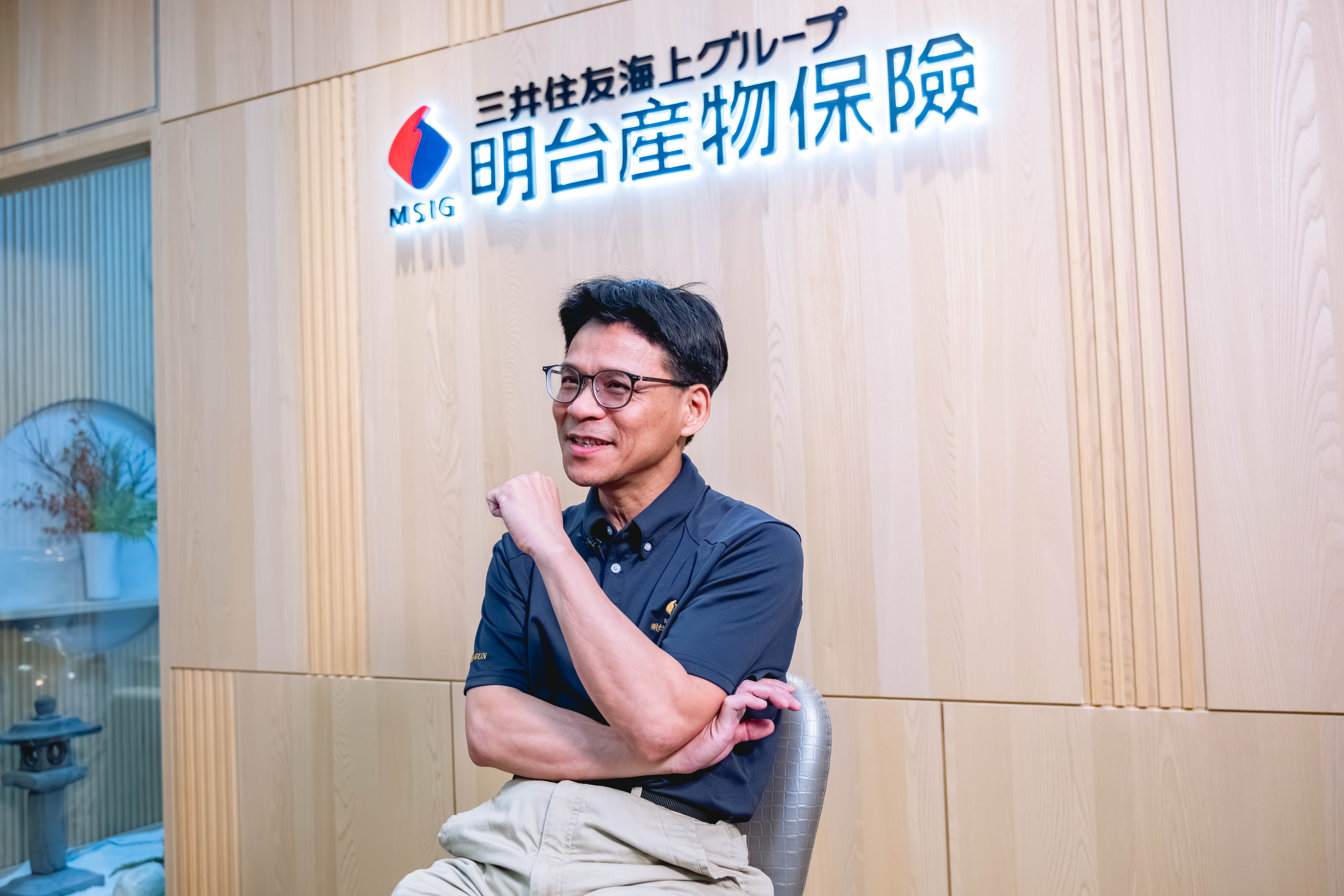 圖四_明台產物保險商品本部長賴俊州表示,防災教育素材結合母公司三井住友海上集團在