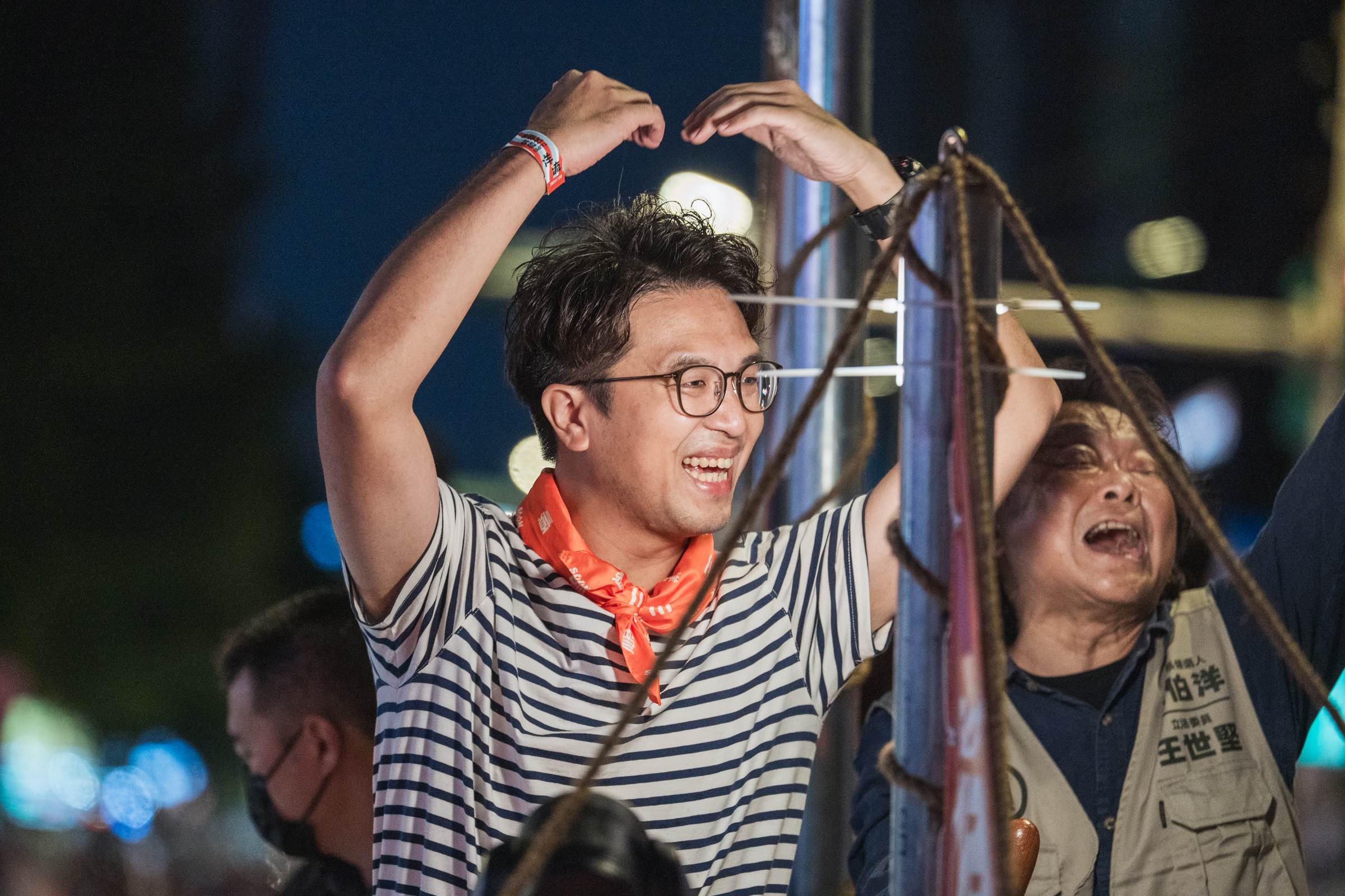 沈伯洋陣營則表示，在蔣陣營尚未於會中就場次數量明確答覆前，雙方難以就整體安排形成共識。（圖／翻攝畫面）