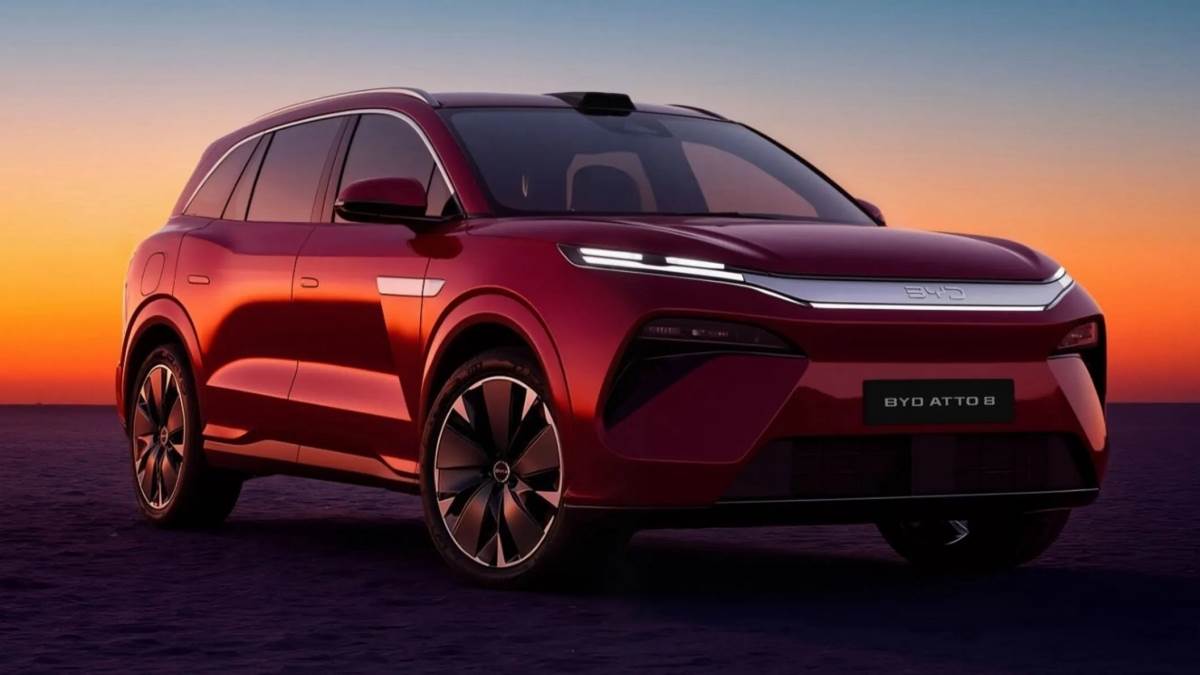 Atto 8配有115 kWh大容量電池，規劃兩種不同動力的車型，最大馬力可來到764匹。（圖／比亞迪提供）