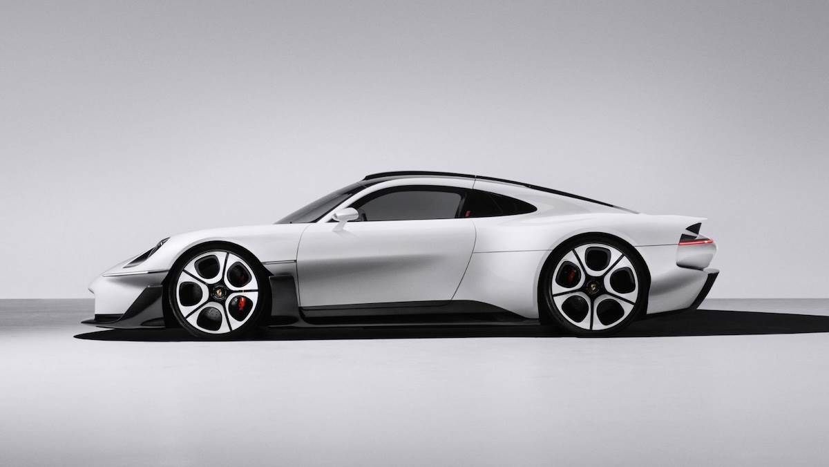 Mission S具備Porsche標誌性的魚雷型葉子板、經典車頂輪廓線與寬扁低趴的車身設定。(圖/Porsche提供)