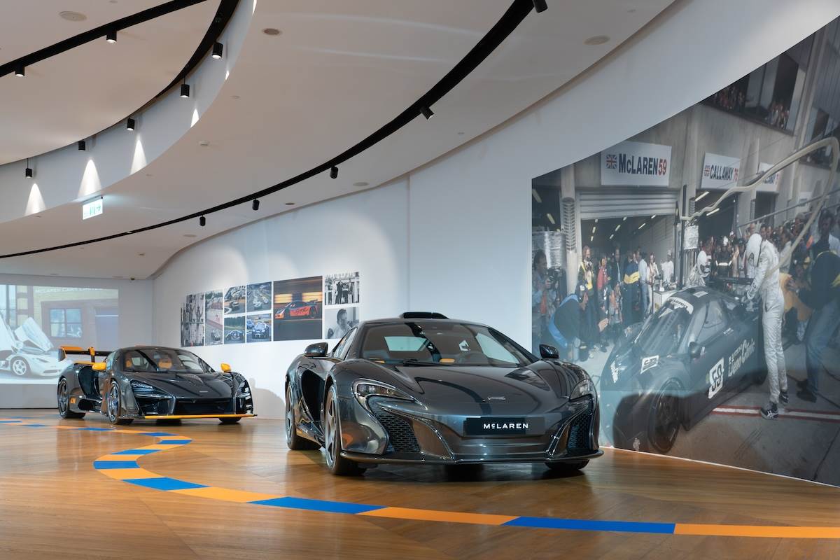 同台呈現650S Le Mans、720S Le Mans、Senna Le Mans以及Speedtail。(圖/林昱丞攝影)