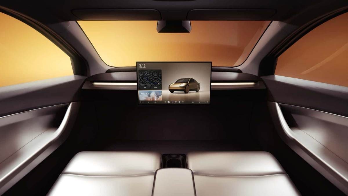 Cybercab的一大特點就是完全捨棄了傳統方向盤、油門、煞車踏板的配置,採用了完全自動駕駛技術。(圖/特斯拉提供)