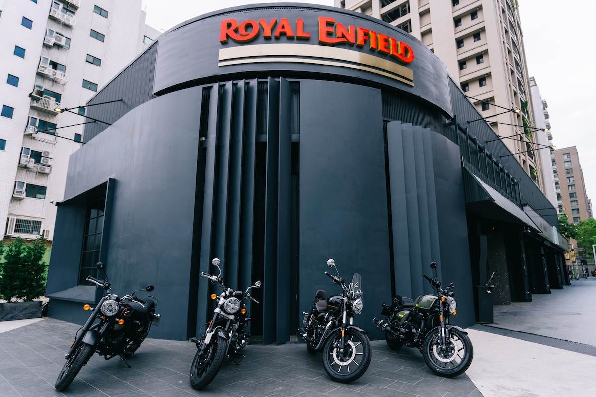 Royal Enfield高雄旗艦店位於高雄市鼓山區美術東六街268號。(圖/太古汽車提供)