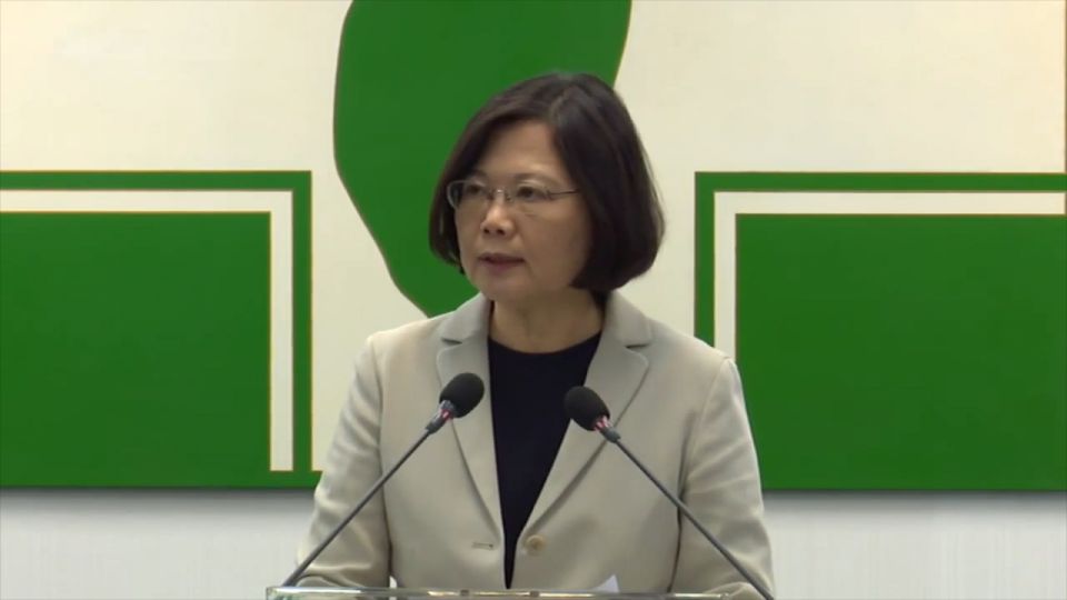 蔡英文5政策!國民黨不是台灣人要的政府