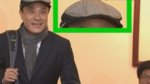 紳士帽搭格紋圍巾 蘇嘉全「型男」造型上工