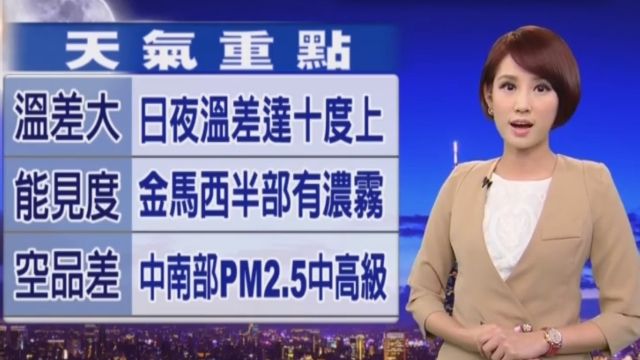 ​各地晴朗陽光普照 日夜溫差達10度