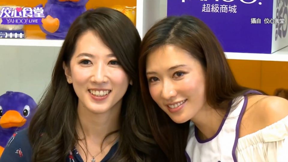宛如複製人 林志玲與「雅虎志玲」相見歡
