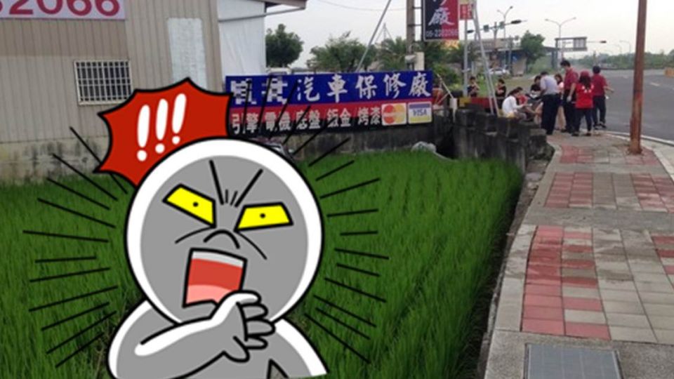 轎車「犁田」!居民驚訝:新型耕耘機嗎?