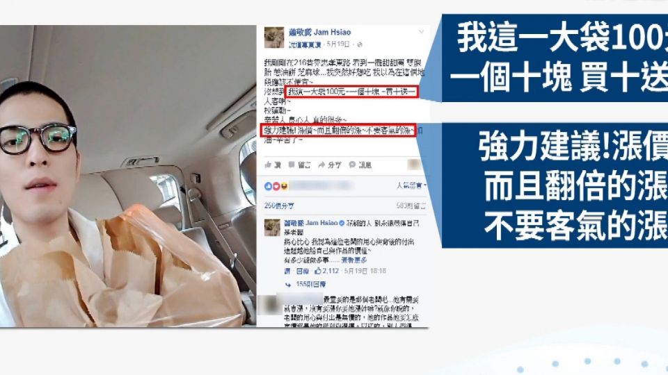 甜甜圈「勸漲」論 老蕭遭網友批評：你變了