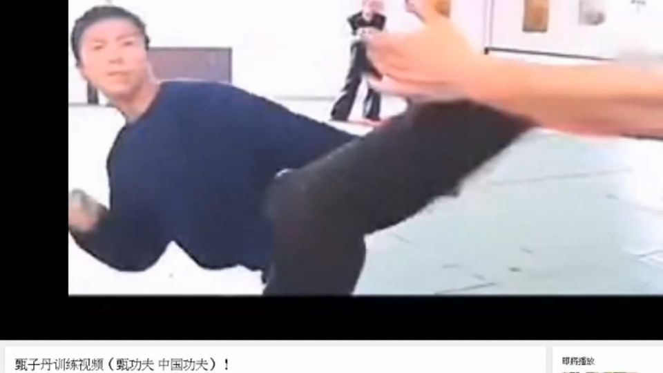 甄子丹練功曝光 網友讚宇宙最強練習片
