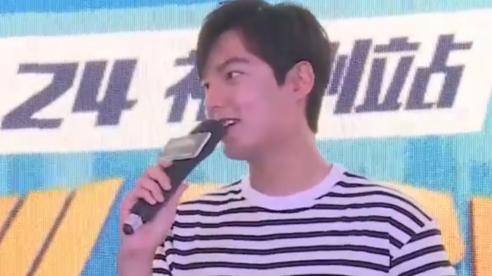 ​「長腿歐巴」李敏鎬來了！粉絲追星擠爆商場