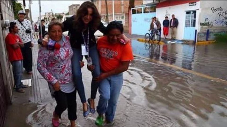 採訪第一線 反被災民救？這位記者很「公主」