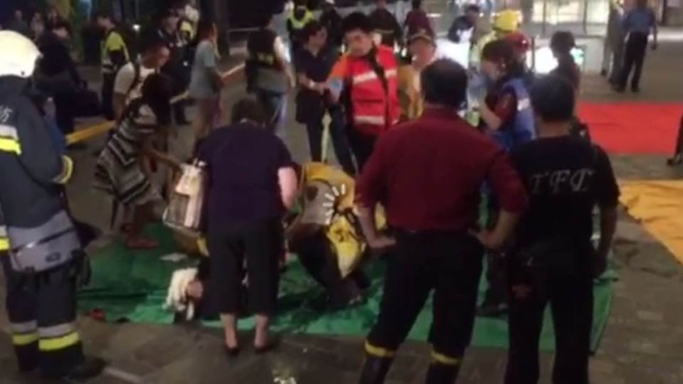 台鐵大爆炸！有人哭有人滿臉血 乘客：頭髮都燒起來了