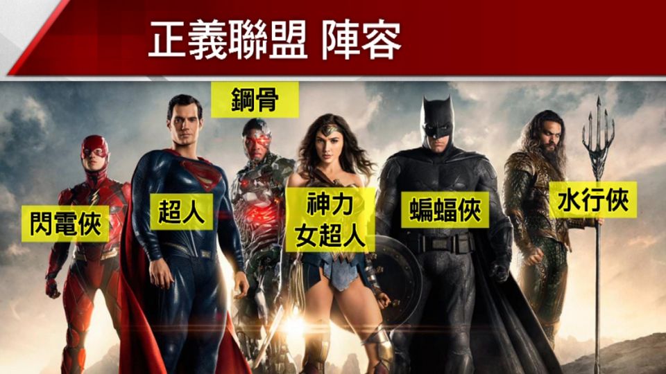 ​班艾佛列克領軍 「正義聯盟」新預告出爐