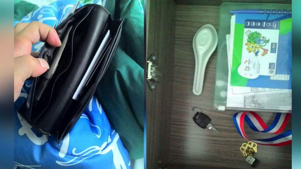 台奧運選手「房間遭闖空門」皮夾只剩250元