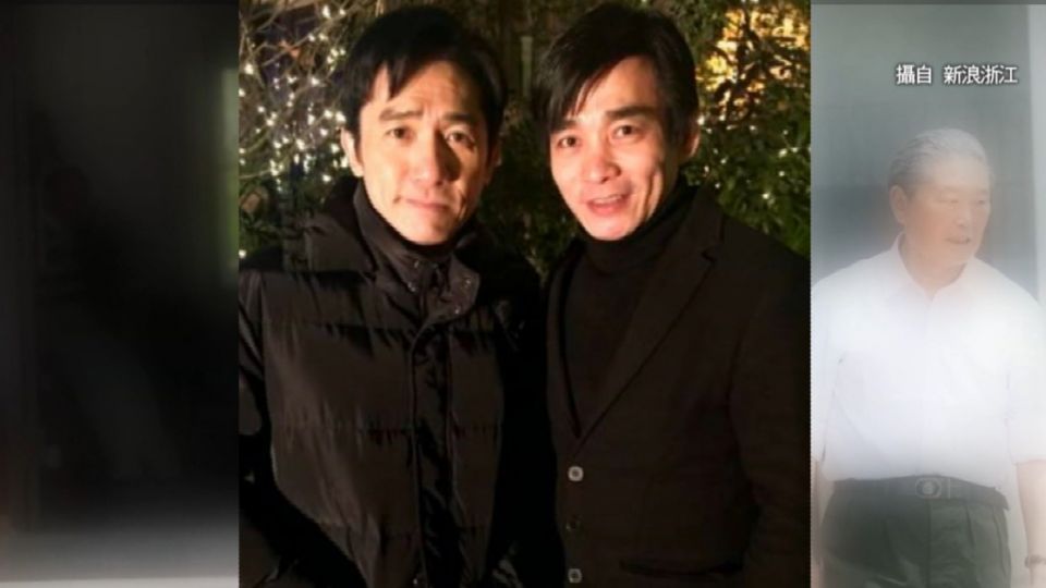 梁朝偉義大利拍新片 驚現雙胞胎替身？