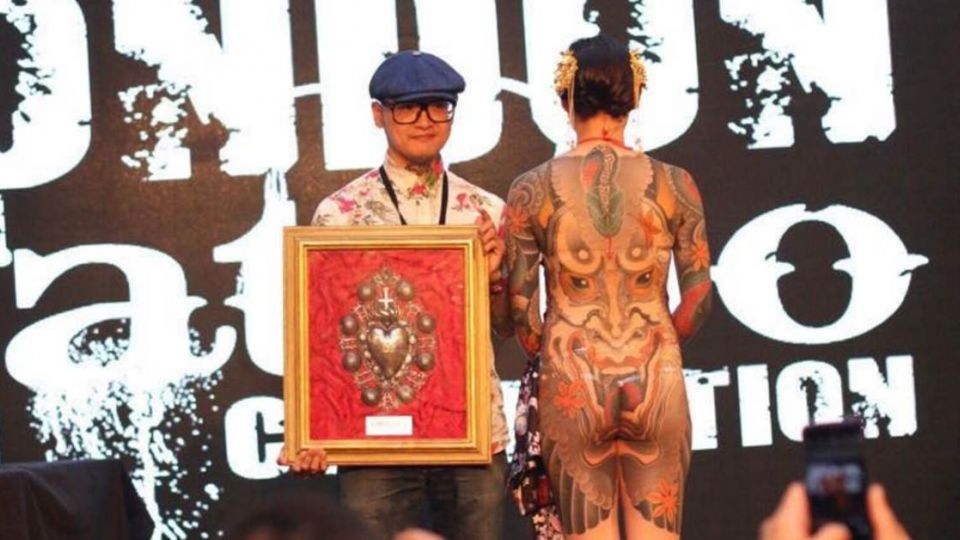 誰說不讀書「沒出息」!國中學歷的他 抱回倫敦刺青大獎