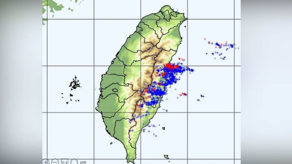 出門帶雨具！輕颱「艾利」接近 9縣市發布豪、大雨特報