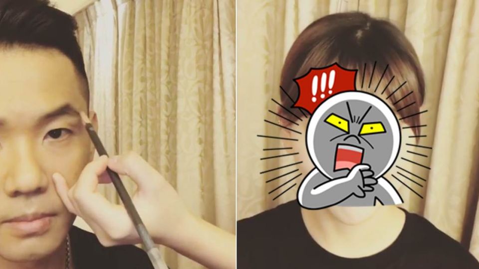 彎眼睛、甜笑容超迷人 郭雪芙改當黑人化妝師!?