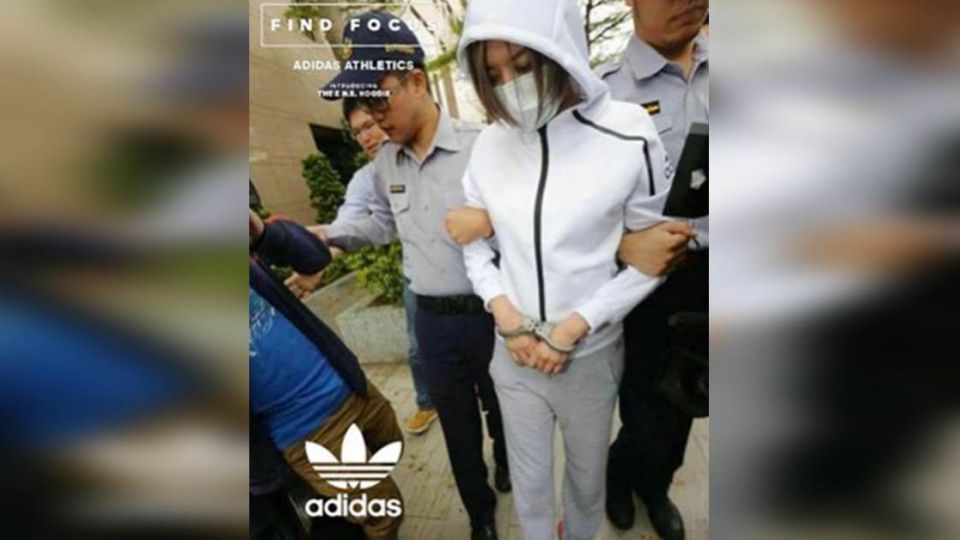 李妍憬和運將鬥毆 上銬照意外「代言」運動外套