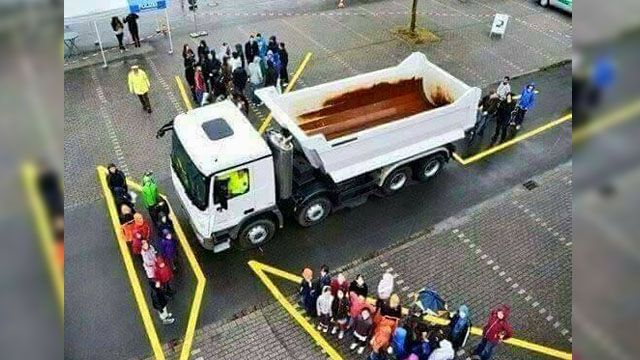 你一定要知道!1張圖秒懂大卡車死角