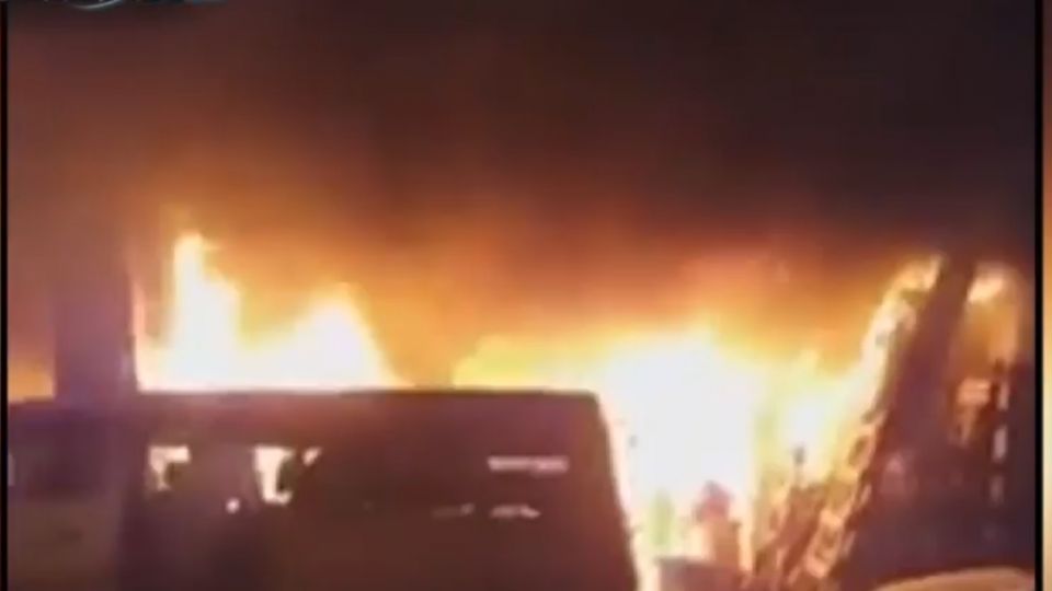 台中油漆行暗夜惡火 火勢迅速竄燒2男喪命