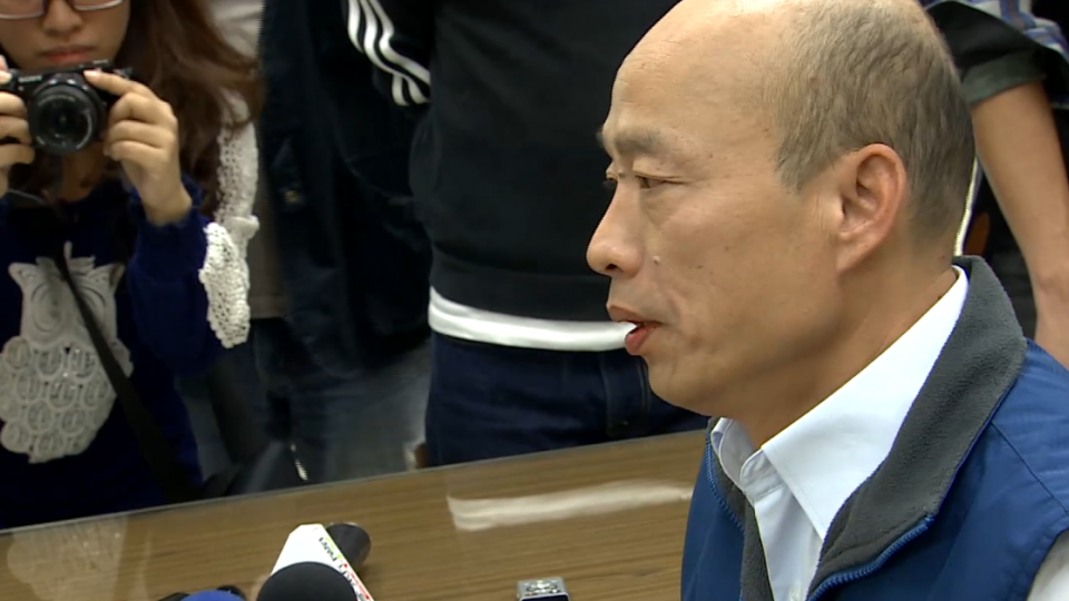 「臉書PO 檢調就查」 韓國瑜：段宜康指揮辦案