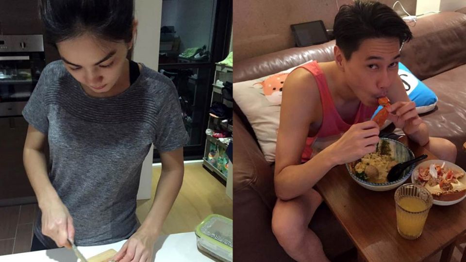 一家3口首亮相！解孵拍Ella煮飯曬恩愛 牆壁暗藏「勁寶」美照