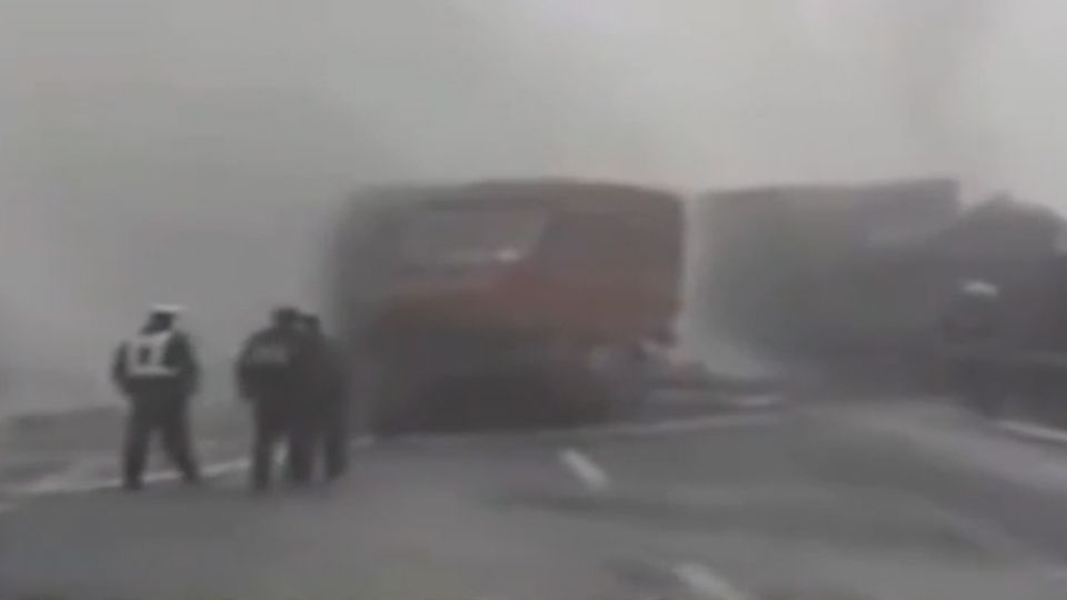 霧霾遮蔽看嘸路？貨運列車撞死6鐵道工人