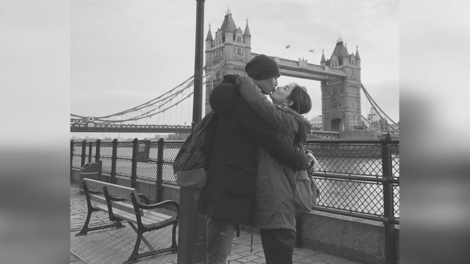 Ella曬塔橋吻照 「倫敦愛情故事」害單身狗都哭了