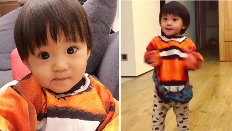 【影片】咘咘調皮搖頭「不要不要」的 網友驚呼：長高了！