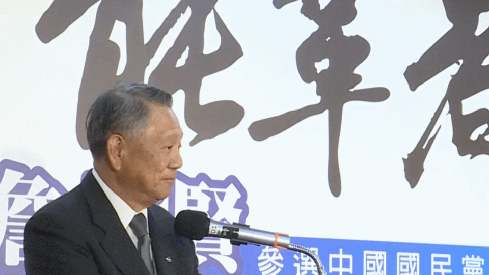 詹啟賢宣布參選黨魁 不排除選2020年選總統