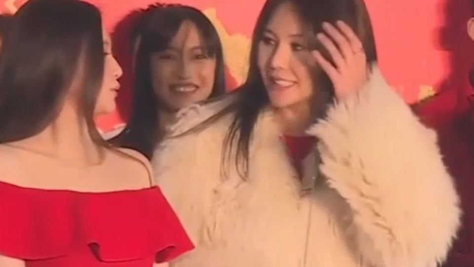 眾名模開工團拜 洪曉蕾認了有新歡