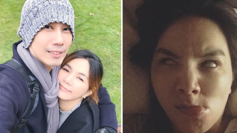 賴解孵睡前伸手摸勁寶「怎麼那麼小…」遭Ella賞白眼：白癡白癡的