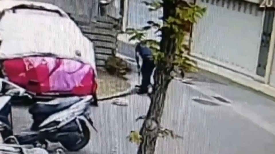 警知法犯法！車不停車庫 停共有地私自塗銷紅線