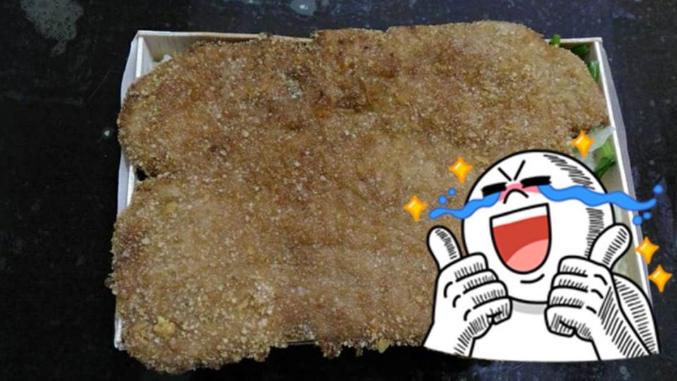 排骨比臉還要大!CP值爆表佛心便當 6樣配菜網友都瘋了