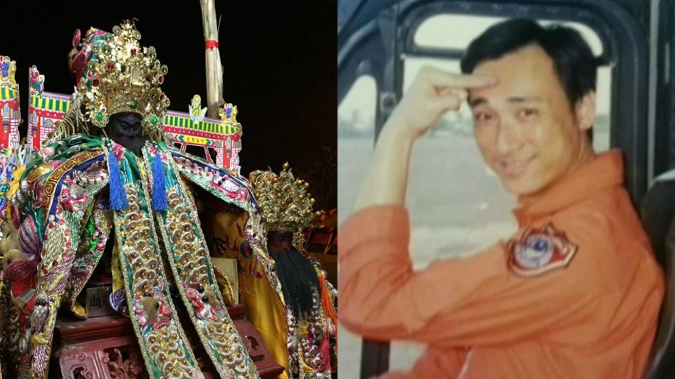 人變神！關公諭示有14世宿緣 殉職飛官入廟封「萬淇將軍」