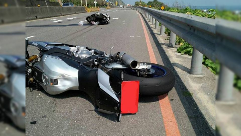 疑超車不慎！男大生騎紅牌重機撞飛姊妹釀2死